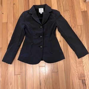 English show coat winter girls hunter/jumper equestrian KAKI by Kathryn Hall